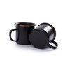 Barebones Living Barebones Enamel Cup Set, Charcoal, 2PK CKW-343